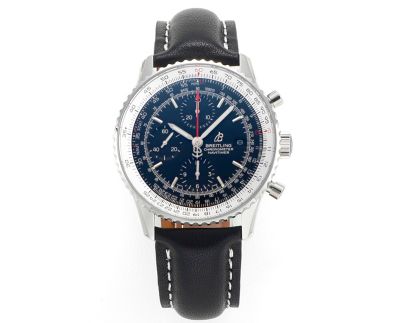 BLS Factory Breitling Navitimer Watch Price 43*15MM Leather Strap Dark Blue Bracelet Dark Blue Wrist Watch Breitling Classic avi